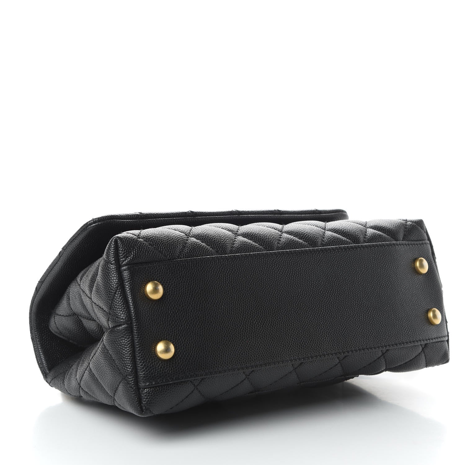 Chanel Caviar Quilted Mini Coco Handle Flap Black 5 of 11