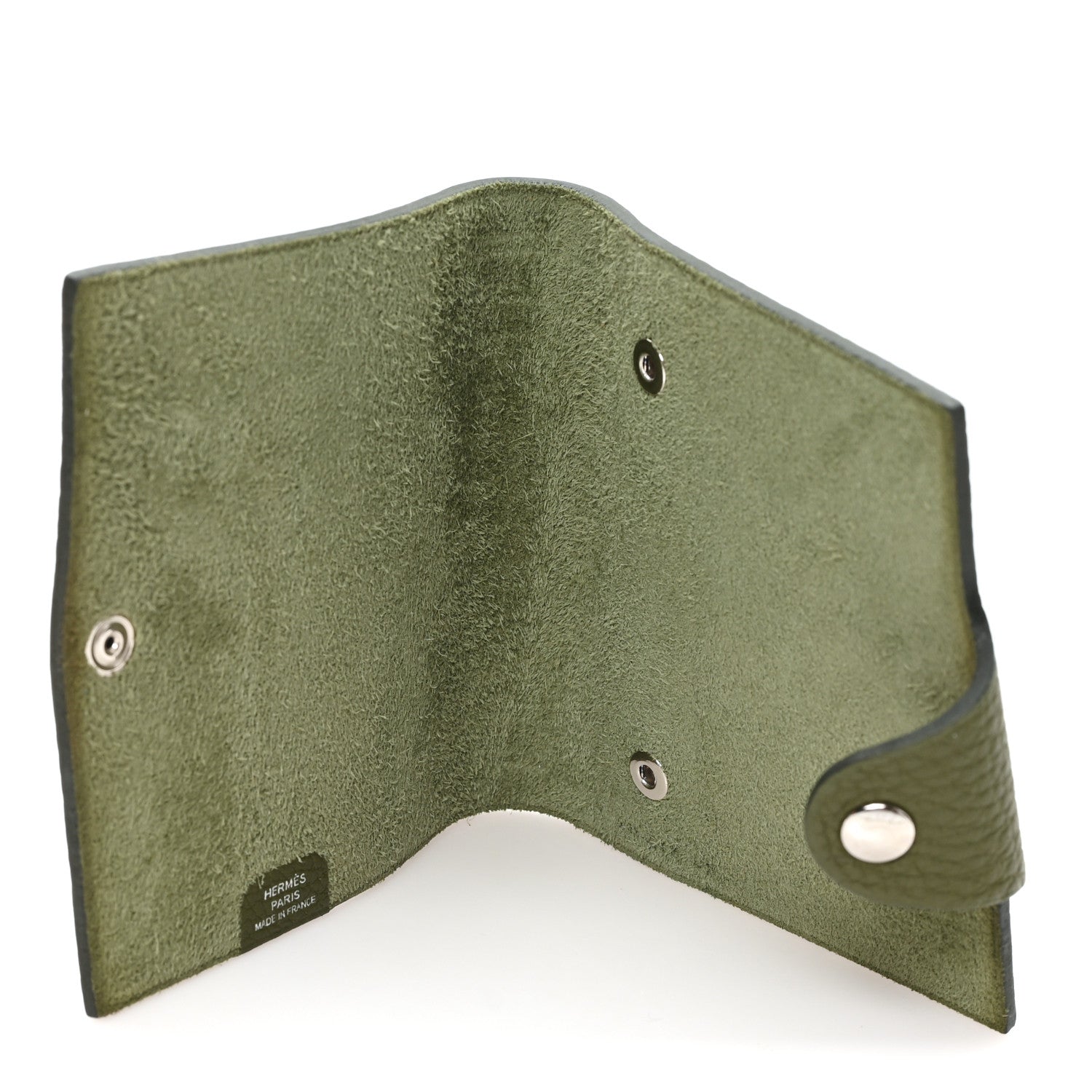 Hermes Togo Ulysse Mini Notebook Cover Vert Veronese 5 of 8