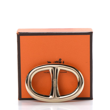 Hermes Permabrass Chaine D'Ancre Scarf Ring 6 of 6