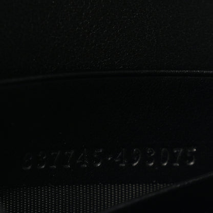 Gucci Calfskin Matelasse GG Marmont Chain Wallet Black 6 of 11
