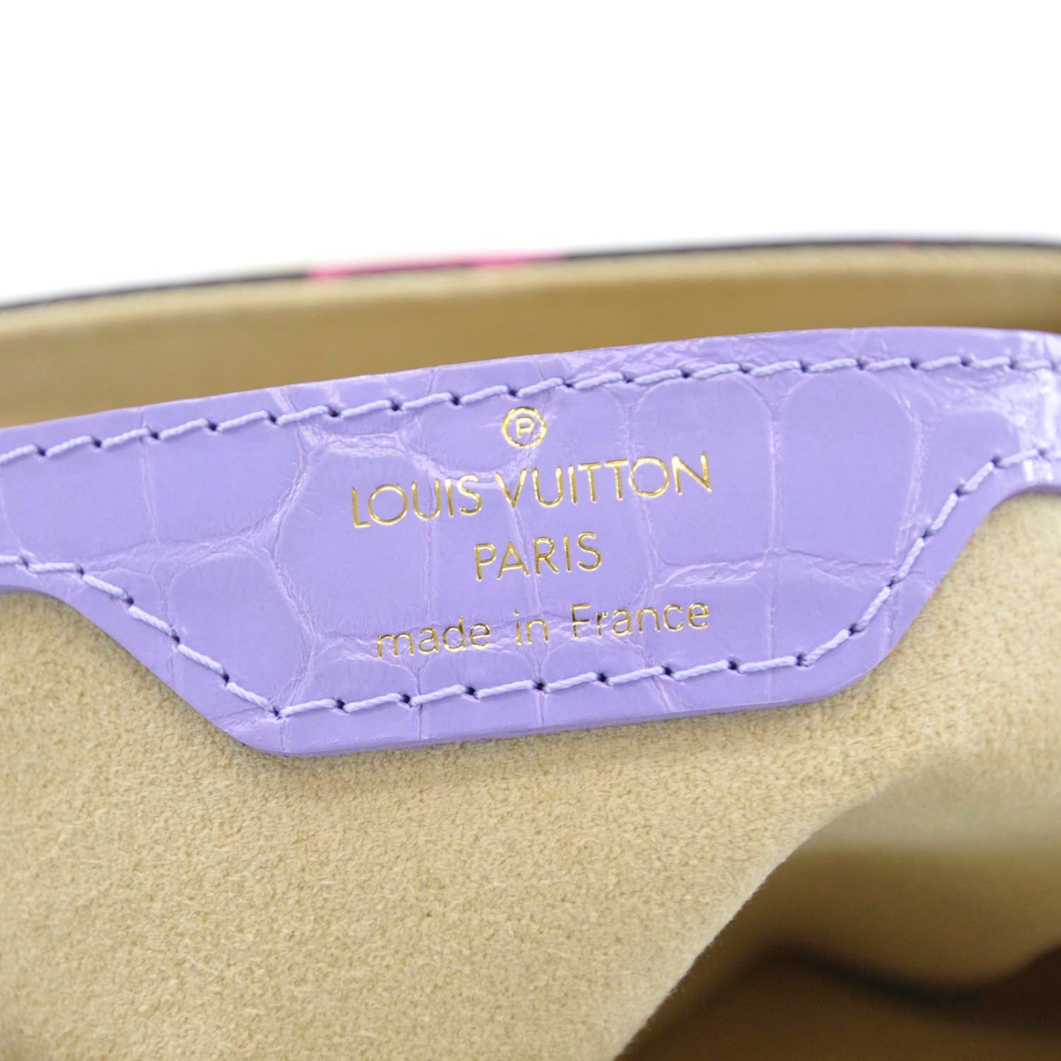 Louis Vuitton Monogram Multicolor Alligator Marilyn Black 9 of 10