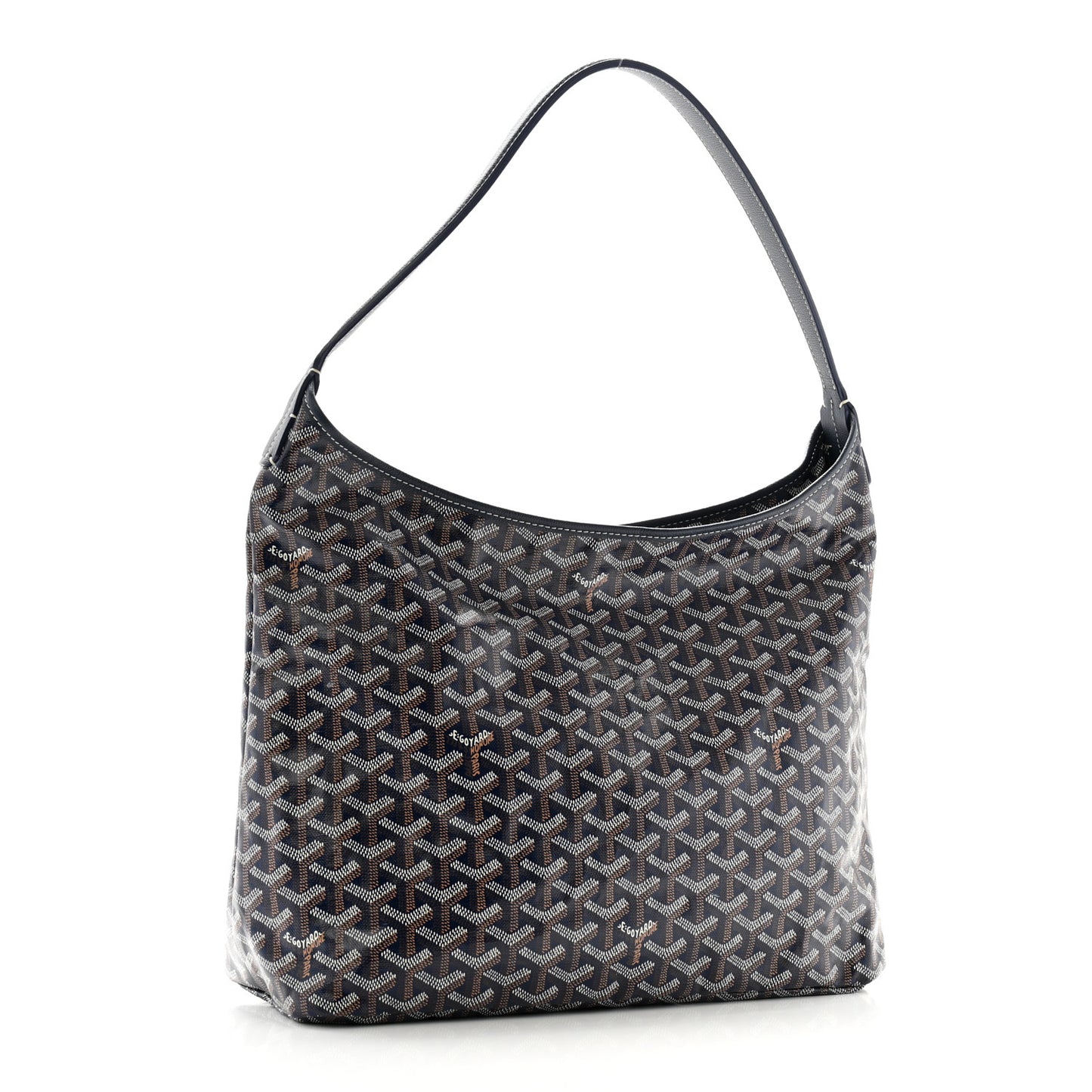 Goyardine Boheme Hobo Navy Blue
