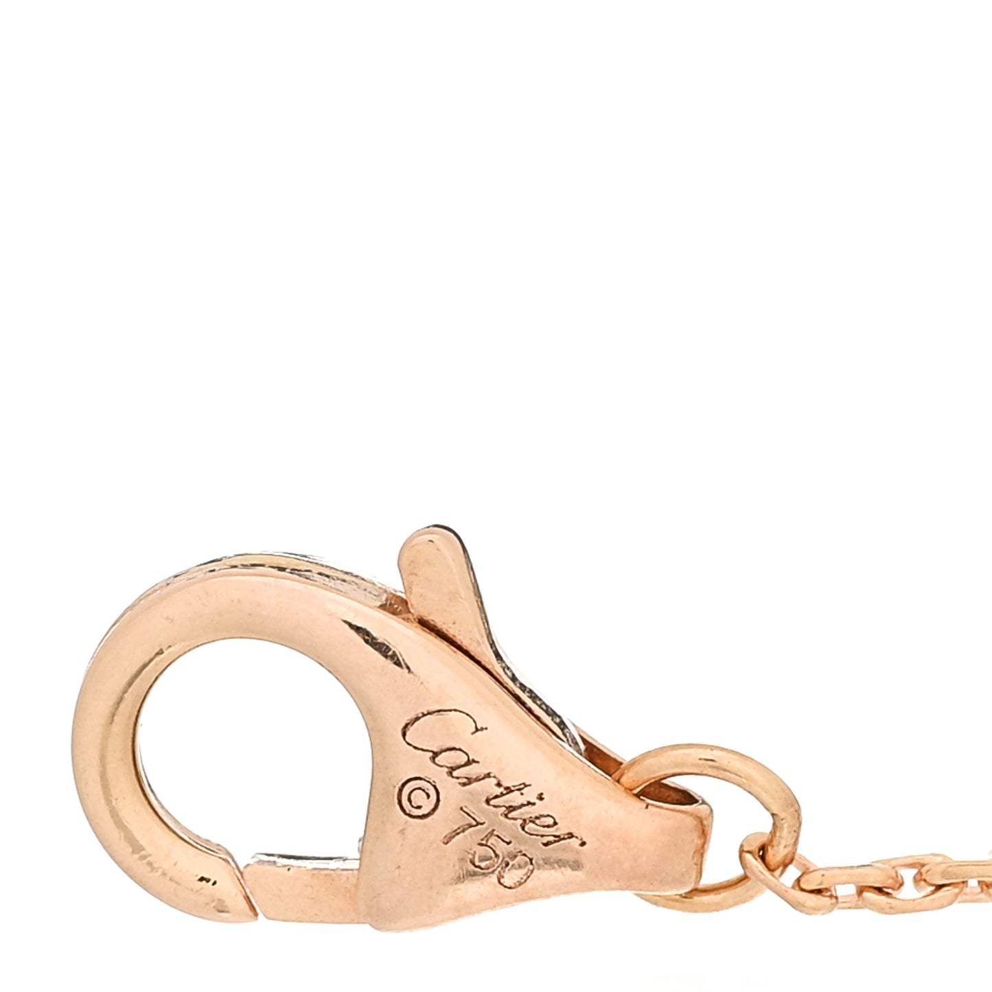 18K Pink Yellow White Gold Trinity Bracelet