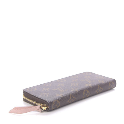 Louis Vuitton Monogram Clemence Wallet Rose Ballerine 4 of 8