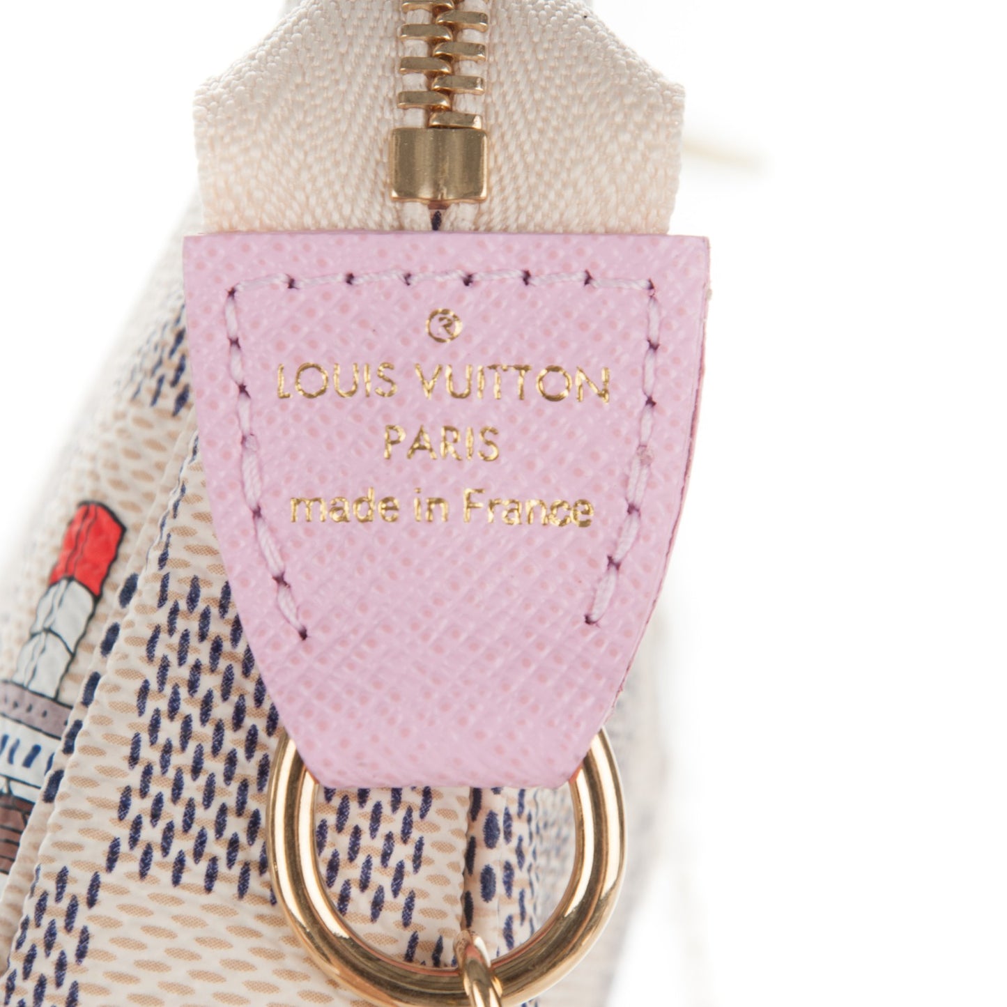 Damier Azur 2016 Christmas Animation Mini Pochette Accessories