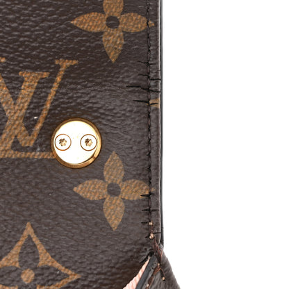 Louis Vuitton Patent Calfskin Monogram Cherrywood BB Rose Ballerine 16 of 17