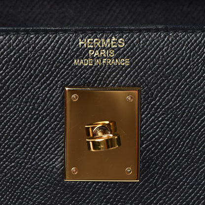 Hermes Epsom Kelly Sellier 35 Black 6 of 35