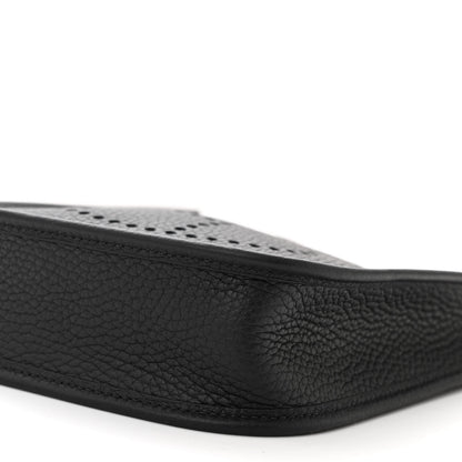 Hermes Taurillon Clemence Evelyne TPM Black 10 of 11