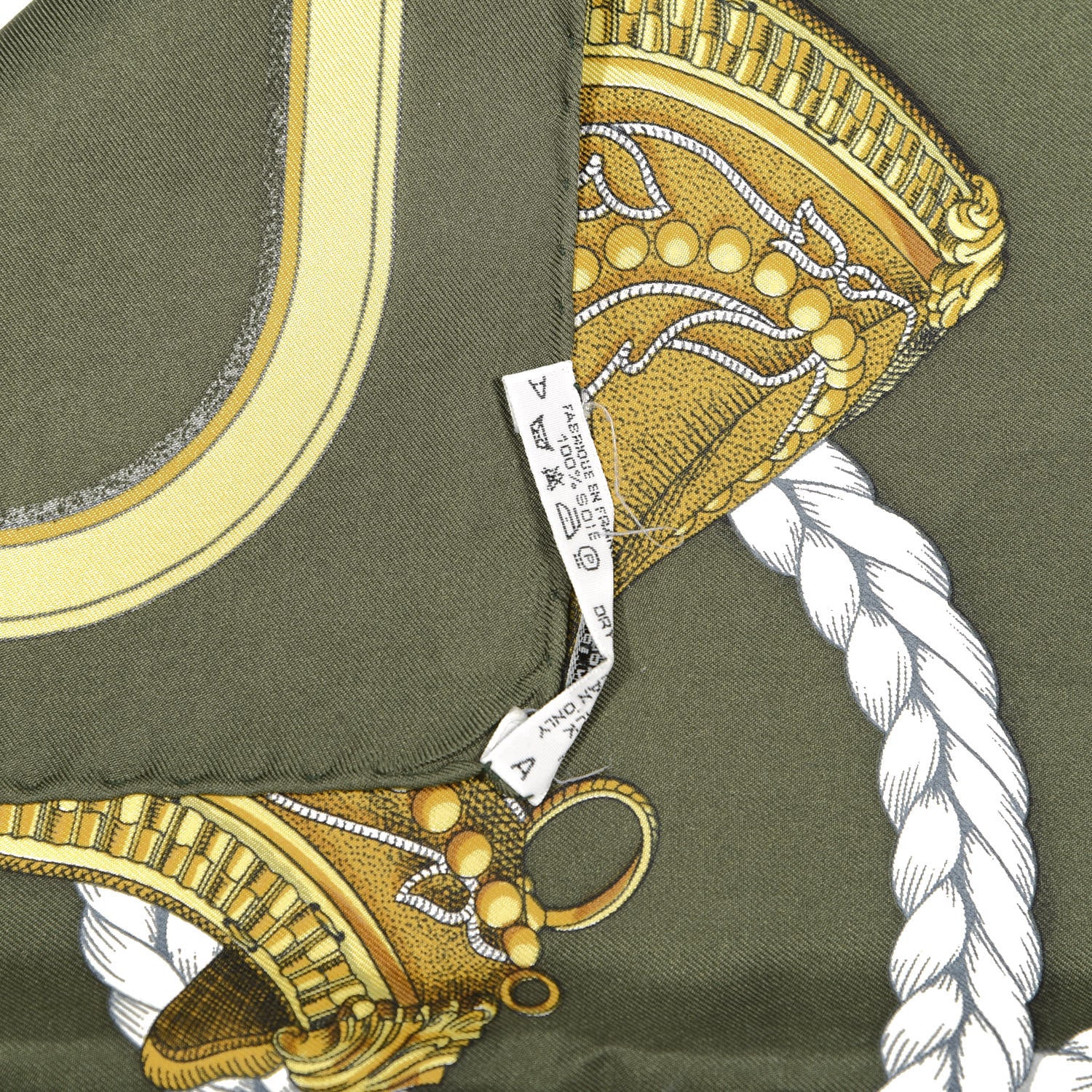Hermes Silk Grand Apparat Scarf 90 4 of 5