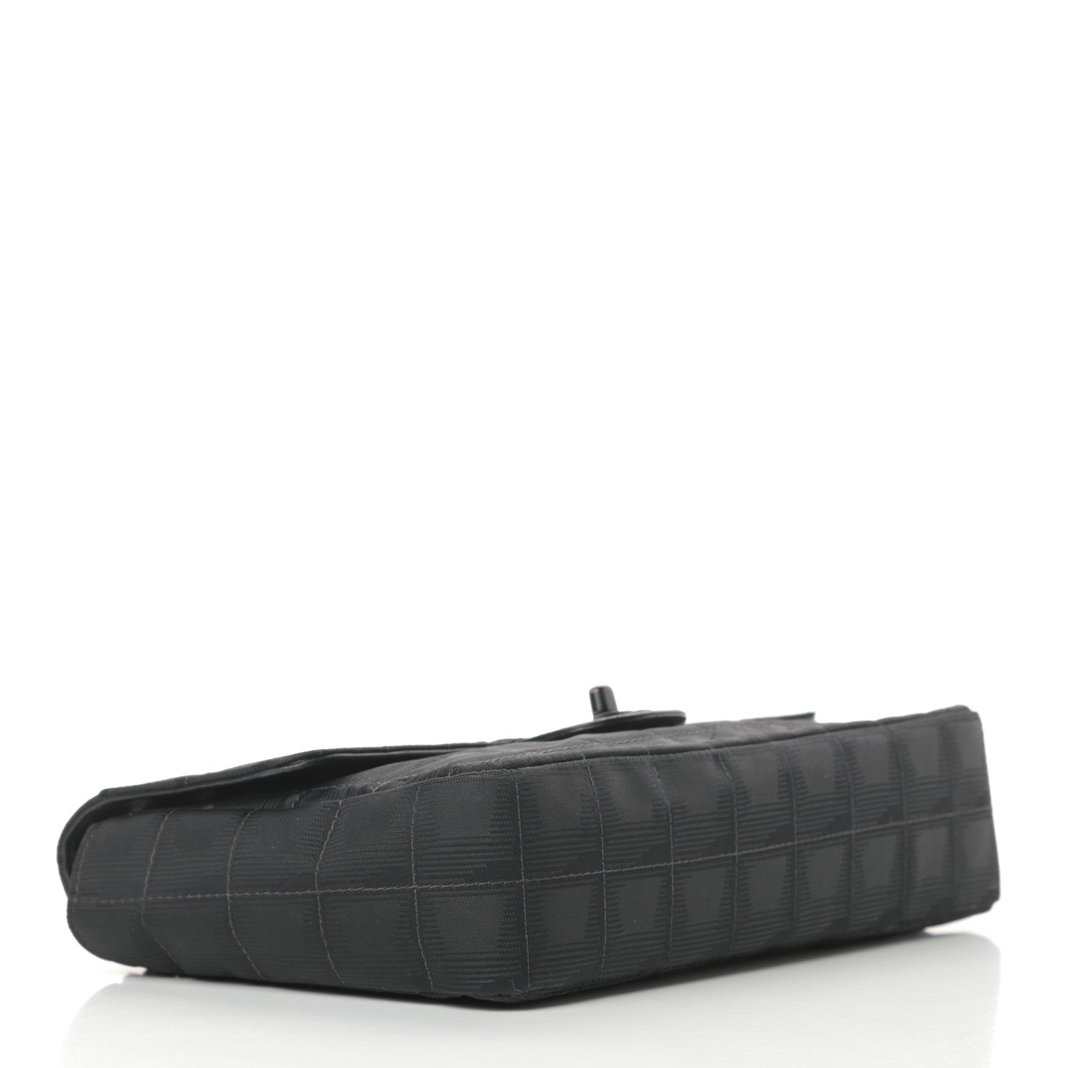 Chanel Nylon Medium Travel Flap Black 4 of 13