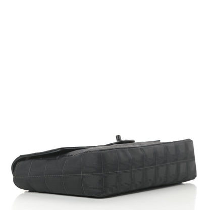 Chanel Nylon Medium Travel Flap Black 4 of 13