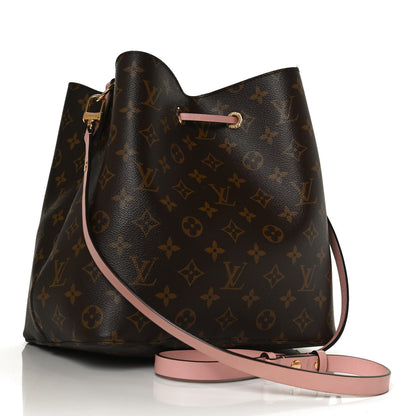 Louis Vuitton Monogram Neonoe MM Rose Poudre 3 of 10