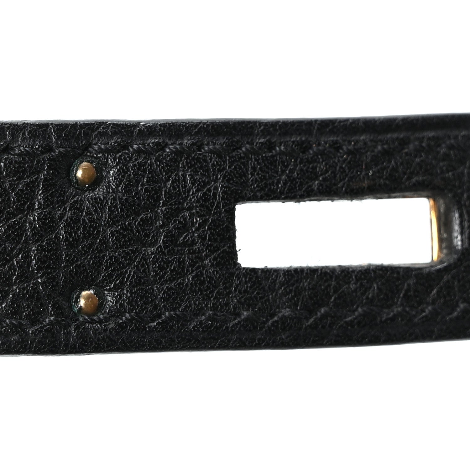 Hermes Fjord Kelly Retourne 35 Black 7 of 10