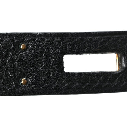 Hermes Fjord Kelly Retourne 35 Black 7 of 10