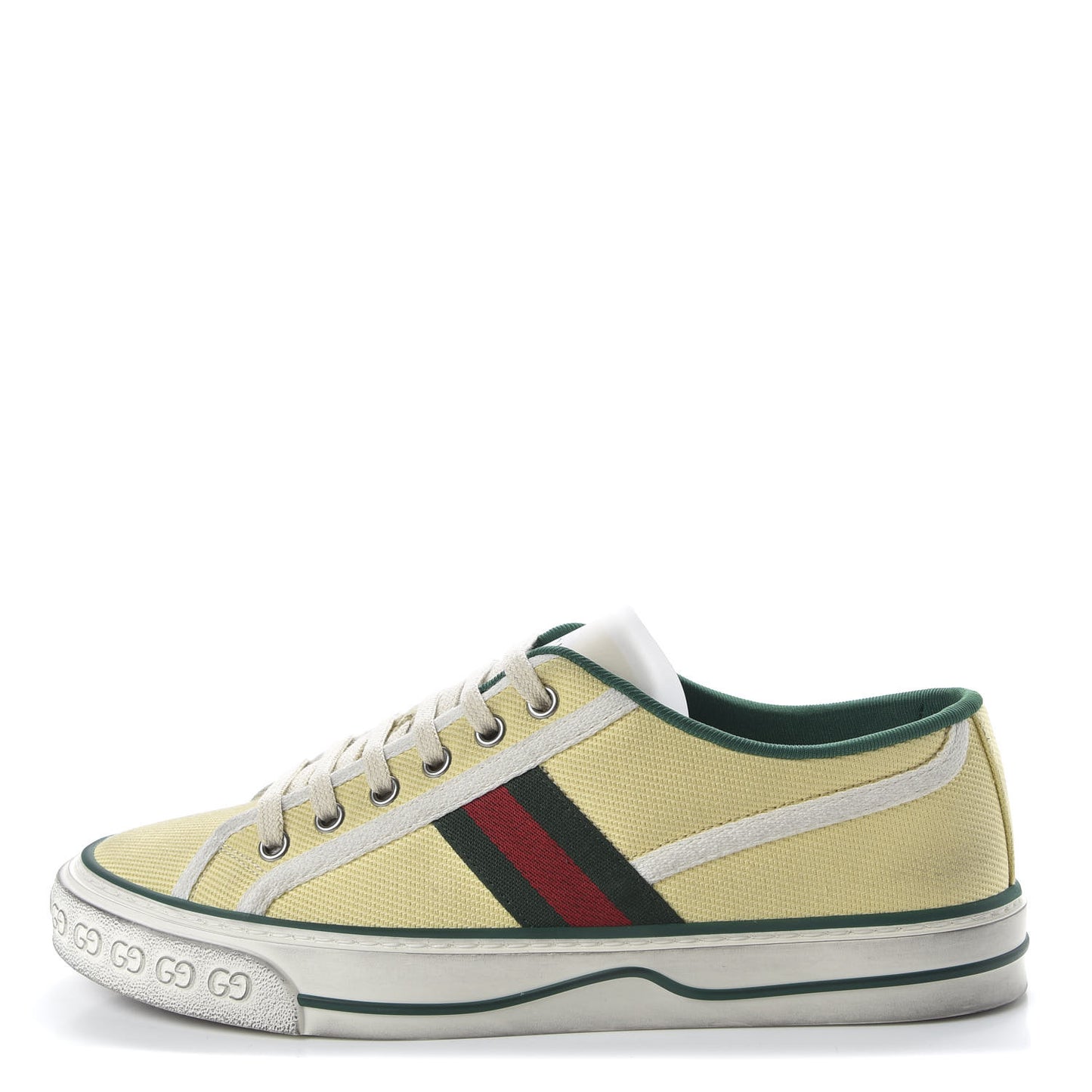 Canvas Web Mens 1977 Tennis Sneakers 6 Burro Mystic White