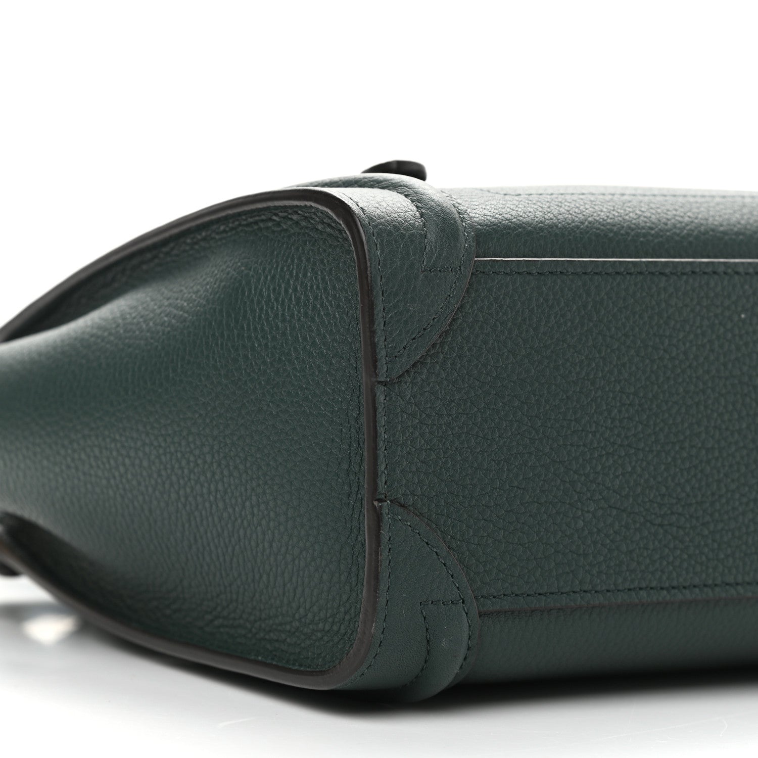 Celine Drummed Calfskin Nano Luggage Amazone 8 of 10