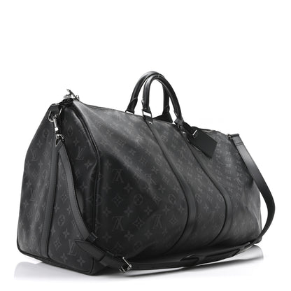 Louis Vuitton Monogram Eclipse Keepall Bandouliere 55 2 of 8