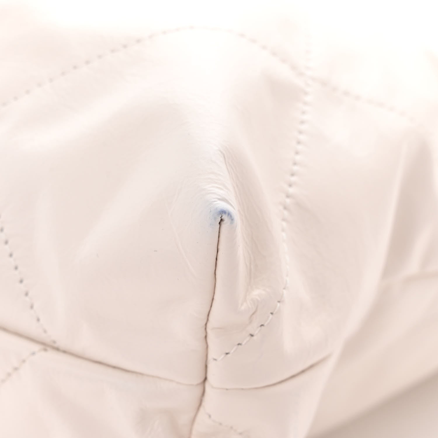 Chanel Shiny Calfskin Quilted Small Chanel 22 White 12 of 14