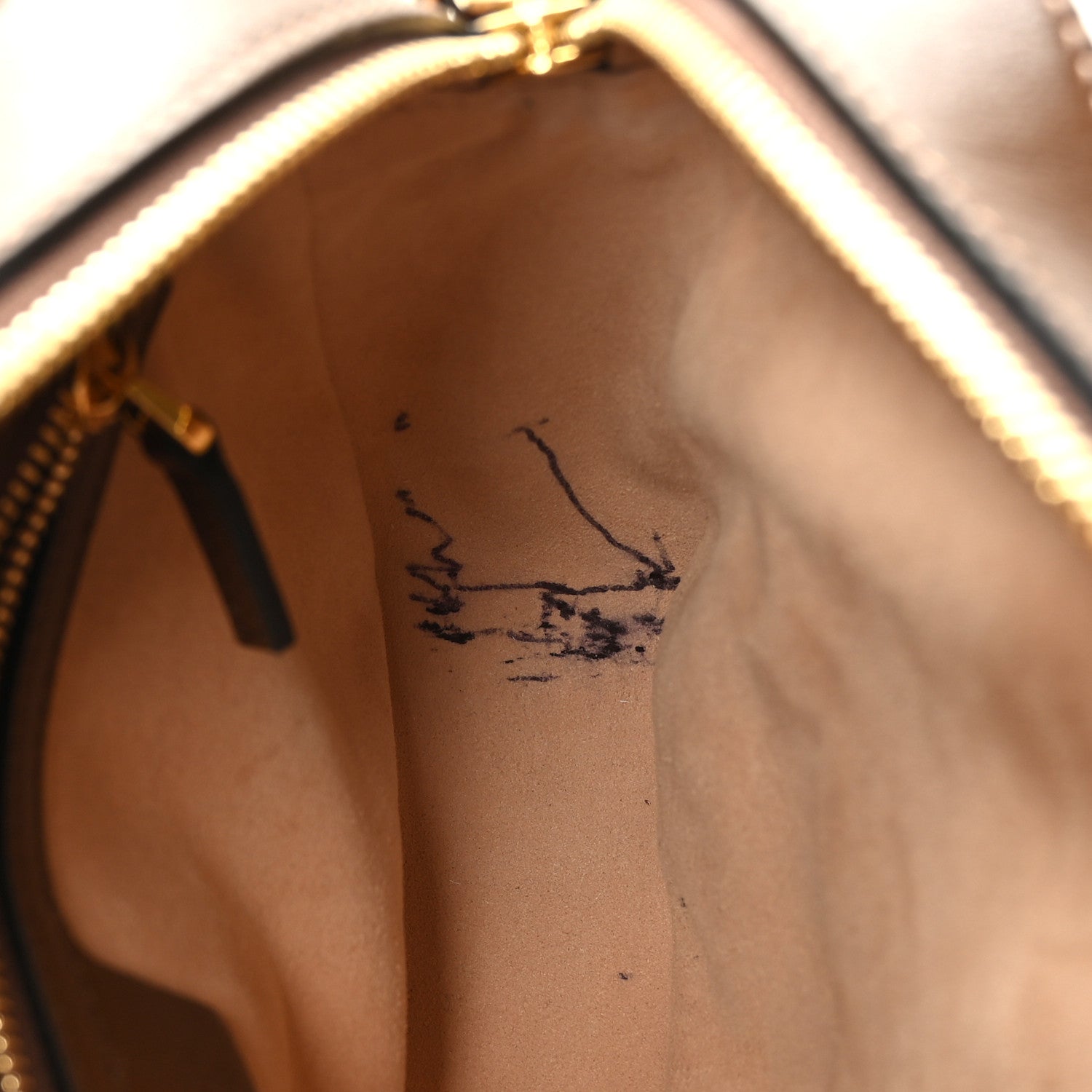Gucci GG Supreme Monogram Small Horsebit 1955 Shoulder Bag Beige Brown Sugar 10 of 10
