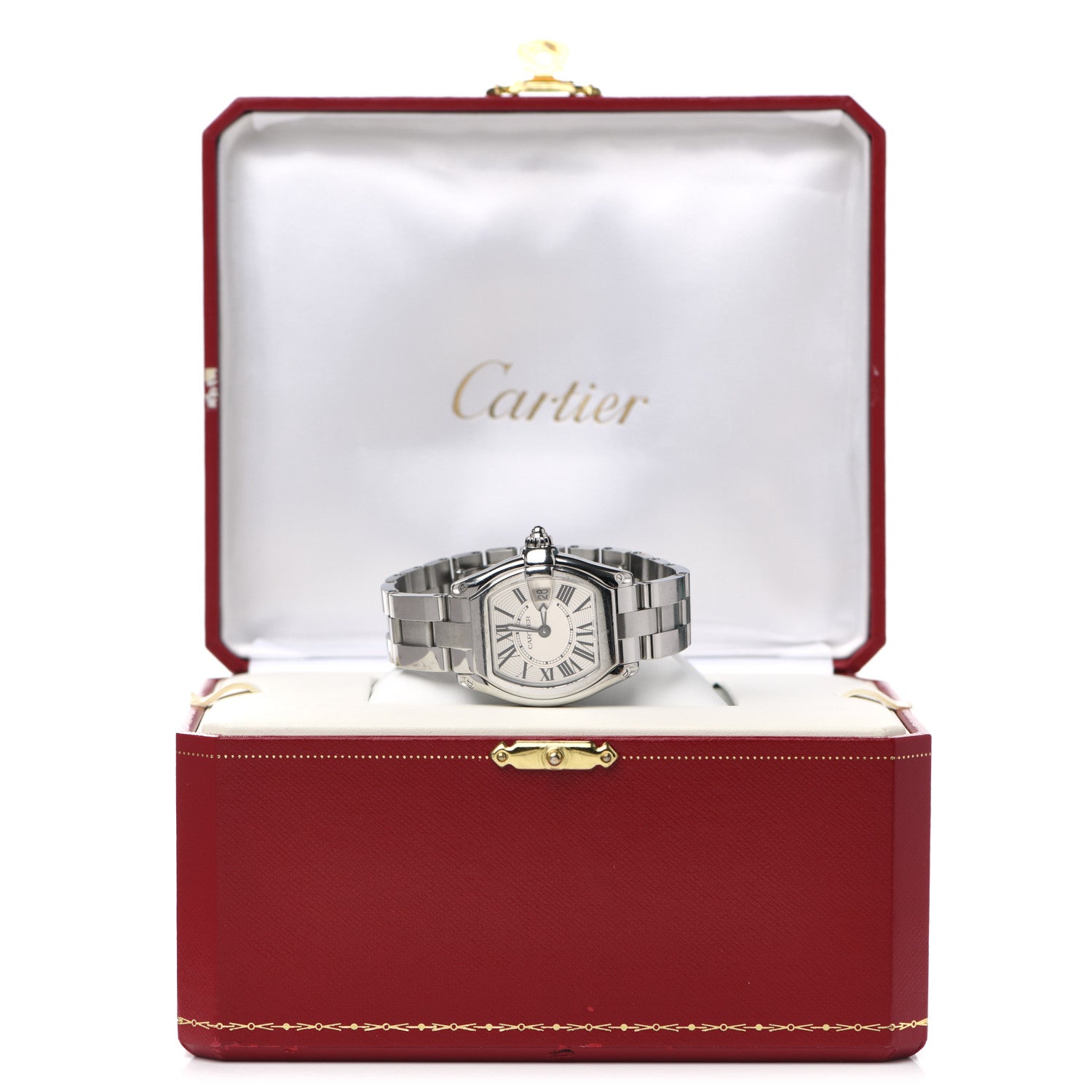 Cartier Stainless Steel 31mm Roadster Quartz Watch 5 of 5