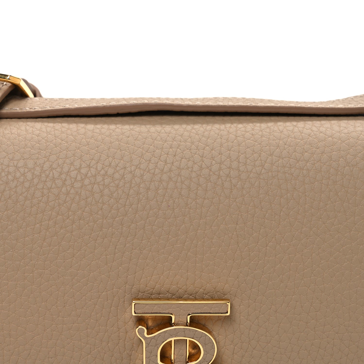 Burberry Grainy Calfskin Small TB Bag Rose Beige 8 of 11