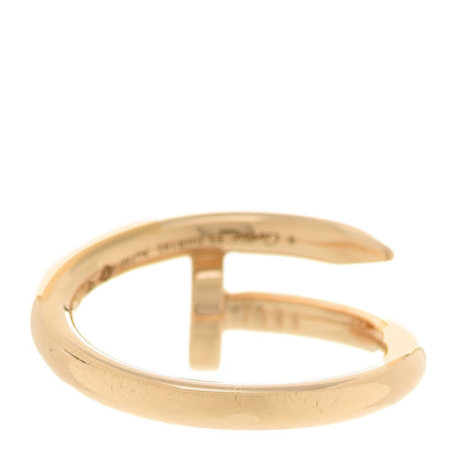 Cartier 18K Yellow Gold Juste Un Clou Ring 55 7.25 3 of 4