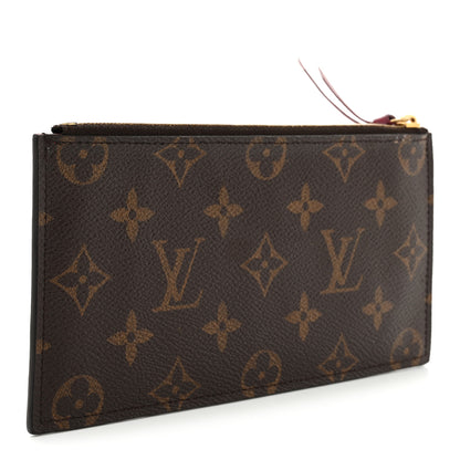 Louis Vuitton Monogram Felicie Chain Wallet Zippered Insert Fuchsia 3 of 6