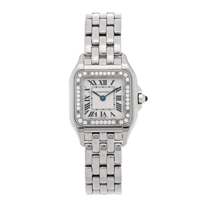 Cartier Stainless Steel Diamond 22mm Panthere Quartz Watch 1 of 4