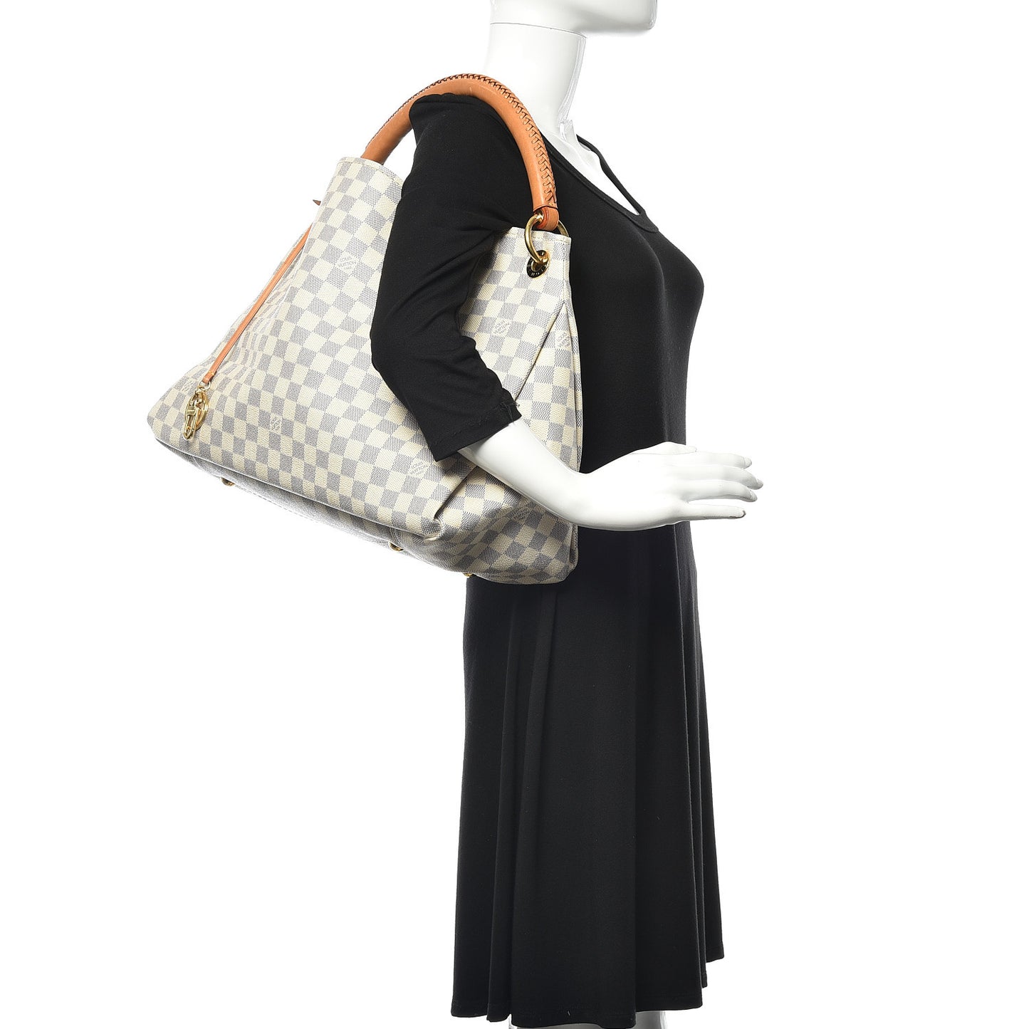 Damier Azur Artsy MM
