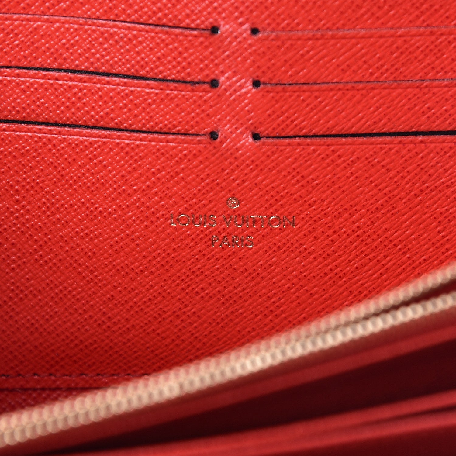 Louis Vuitton Monogram Zippy Wallet Coquelicot 6 of 8