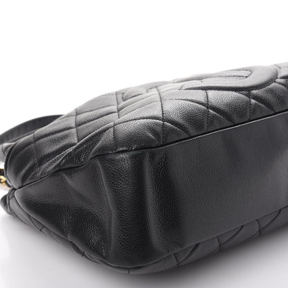 Chanel Caviar Quilted Timeless CC Soft Tote Black 13 of 14