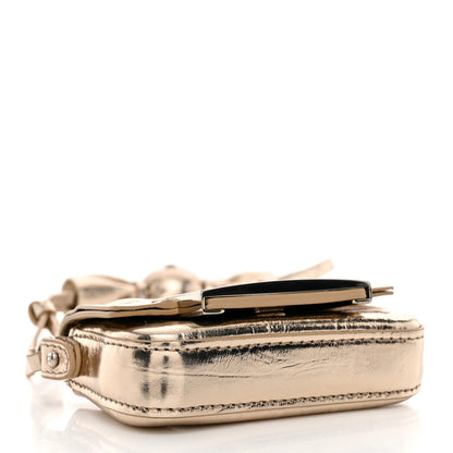Fendi Metallic Nano Baguette So Sweet Handle Charm Gold 4 of 11