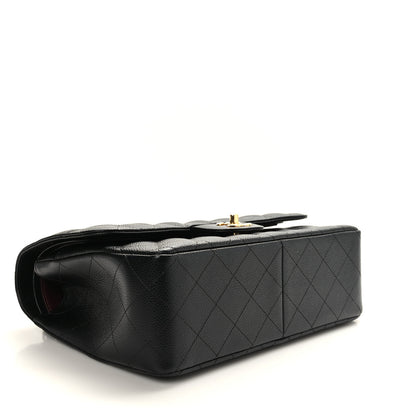 Chanel Caviar Quilted Jumbo Double Flap Black 4 of 9
