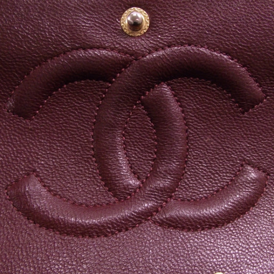Chanel Vintage Lambskin Medium Classic Flap Black 8 of 13
