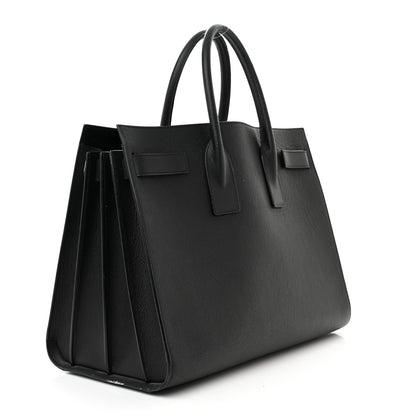 Saint Laurent Grained Calfskin Large Sac De Jour Carryall Black 3 of 20