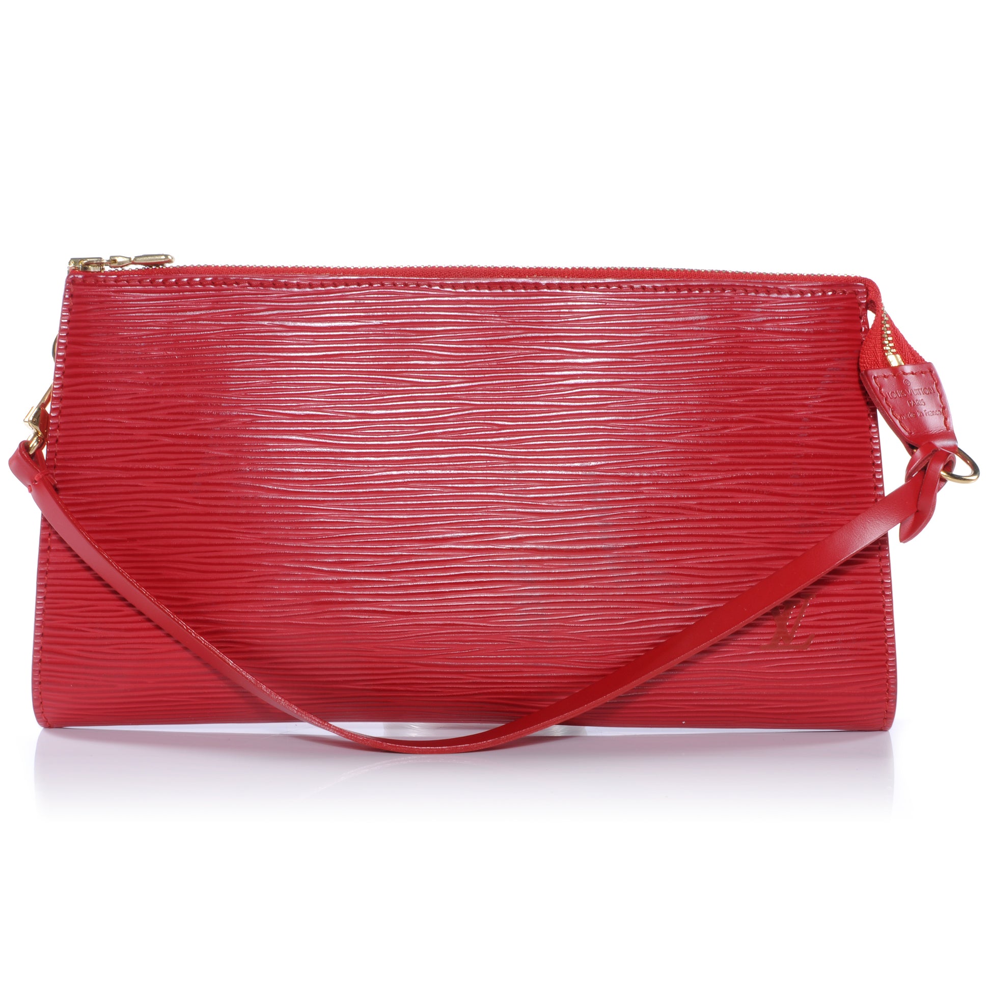 Louis Vuitton Epi Pochette Accessories 24 Rouge 1 of 7