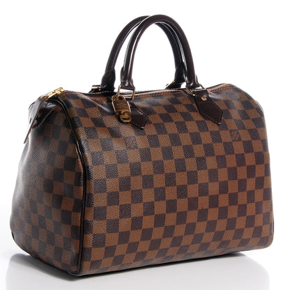 Louis Vuitton Damier Ebene Speedy 30 3 of 7
