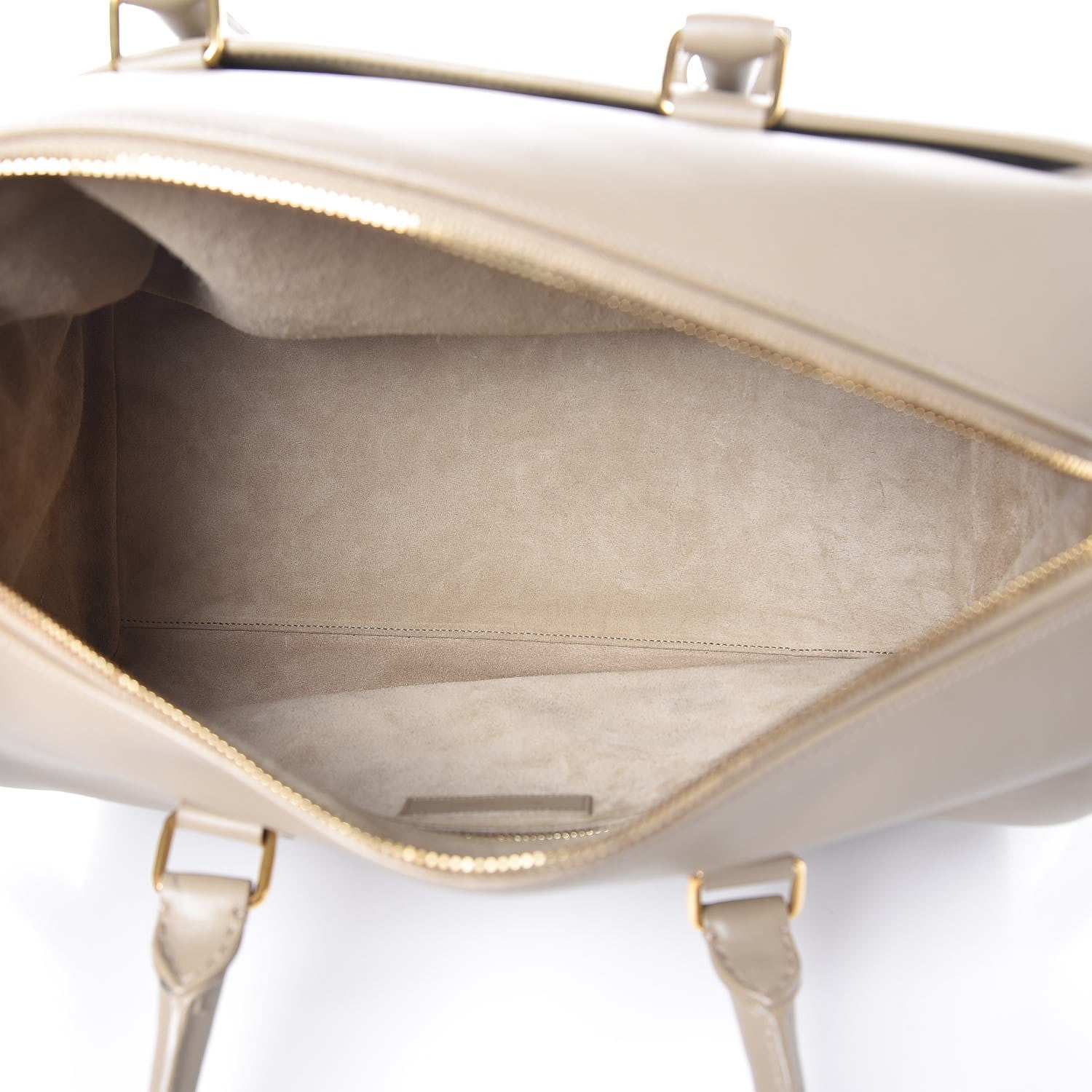 Saint Laurent Calfskin Classic Duffle 6 Beige Vintage 5 of 13