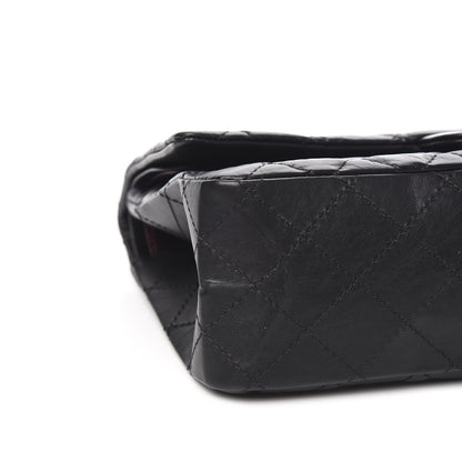 Chanel Aged Calfskin Quilted 2.55 Reissue 226 Flap Black 7 of 9