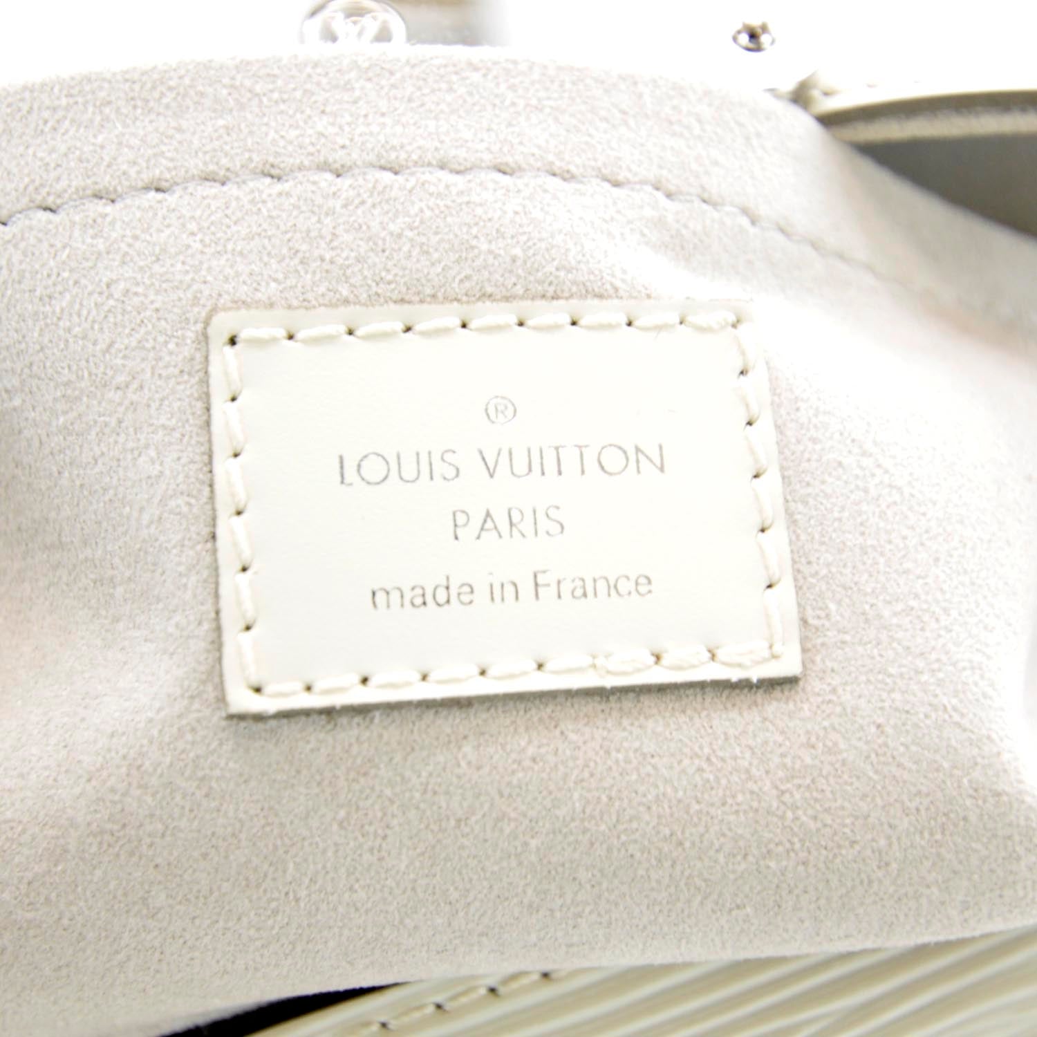 Louis Vuitton Epi Montaigne Clutch Ivory 9 of 10