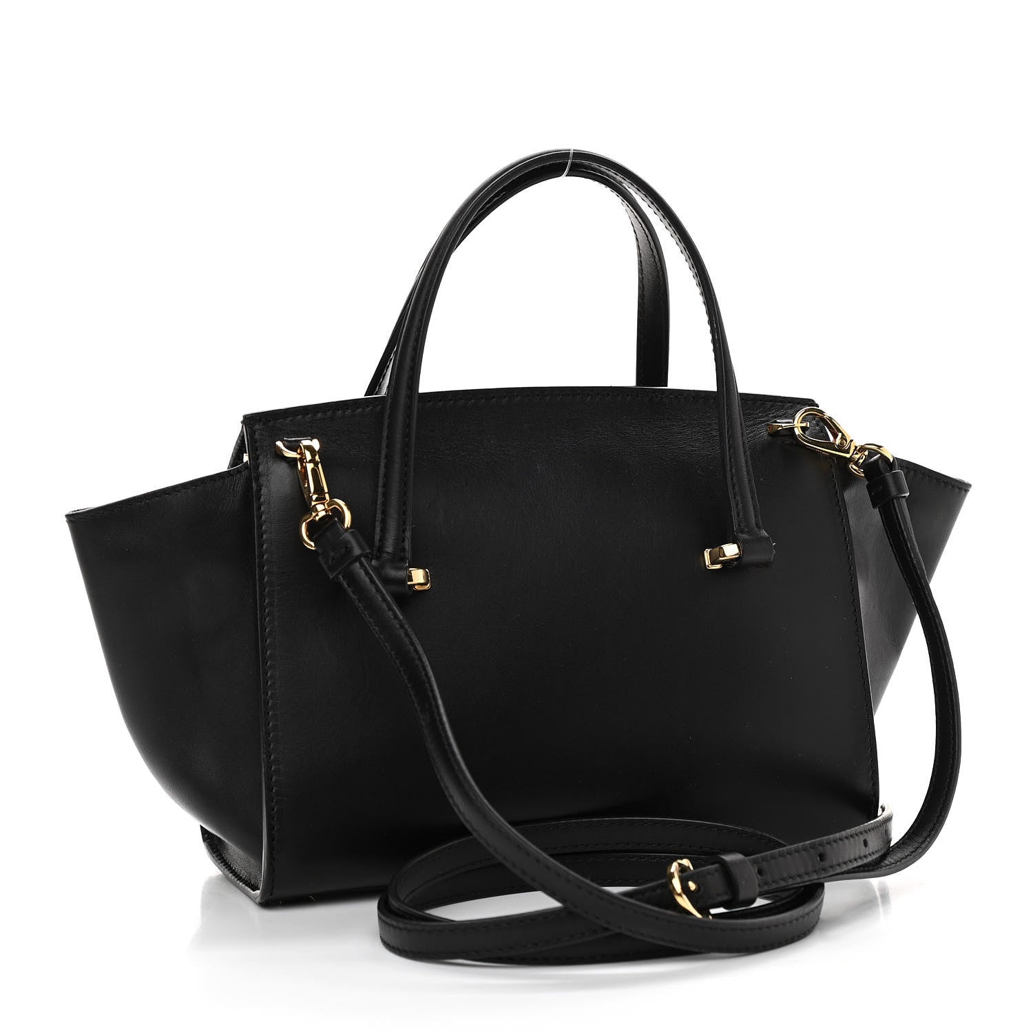 Salvatore Ferragamo Calfskin Suede Mara Shoulder Bag Black Opera 3 of 11