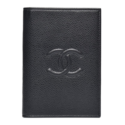 Chanel Caviar Timeless Passport Holder Black 1 of 8