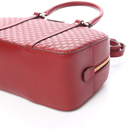 Gucci Soft Microguccissima Medium Crossbody Bag Rosso 9 of 10