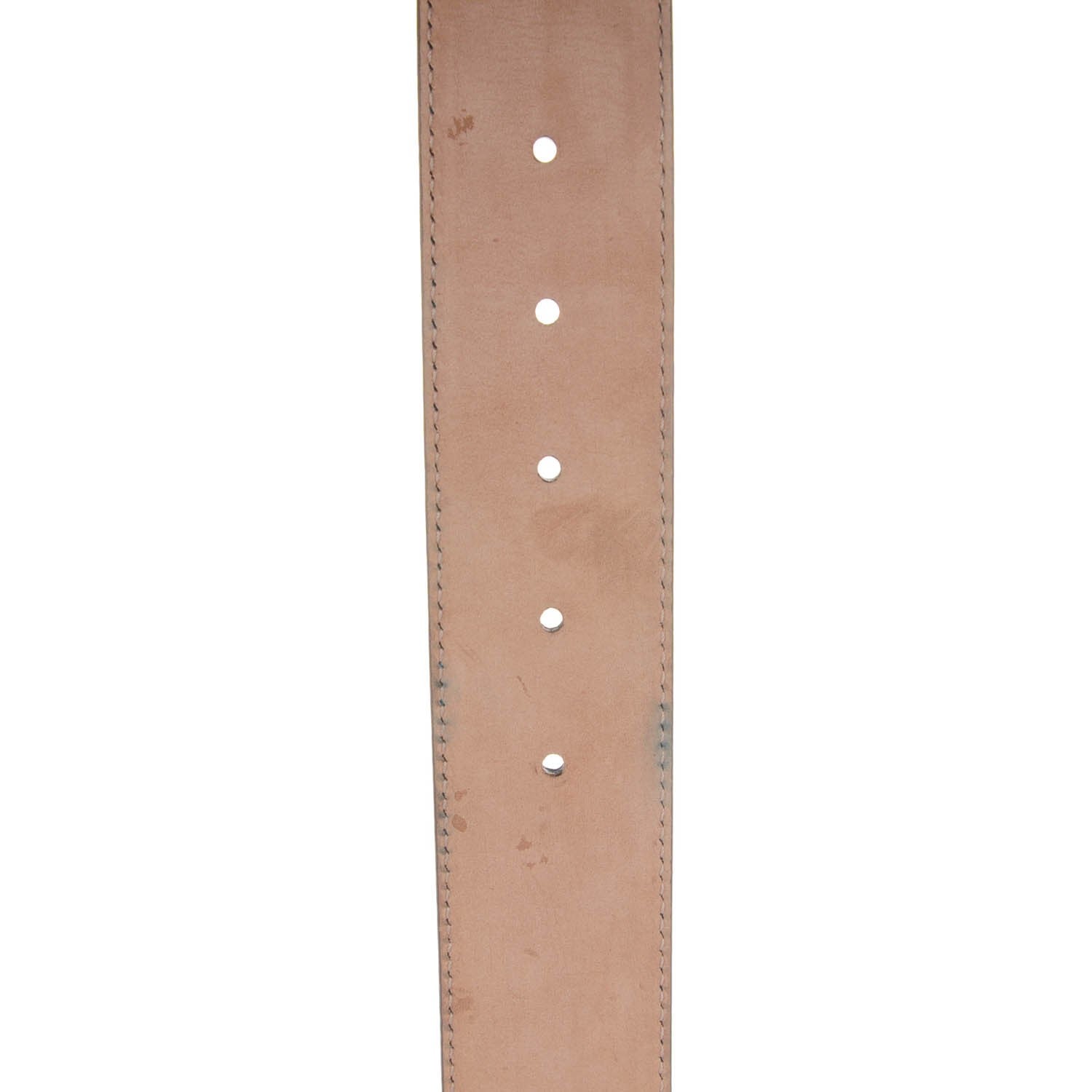 Gucci Guccissima Signature Interlocking G 40mm Belt 85 34 Deep Cobalt 5 of 7