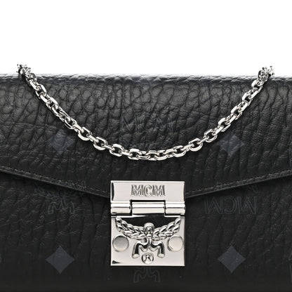 MCM Visetos Large Patricia Wallet On Chain Black 7 of 7