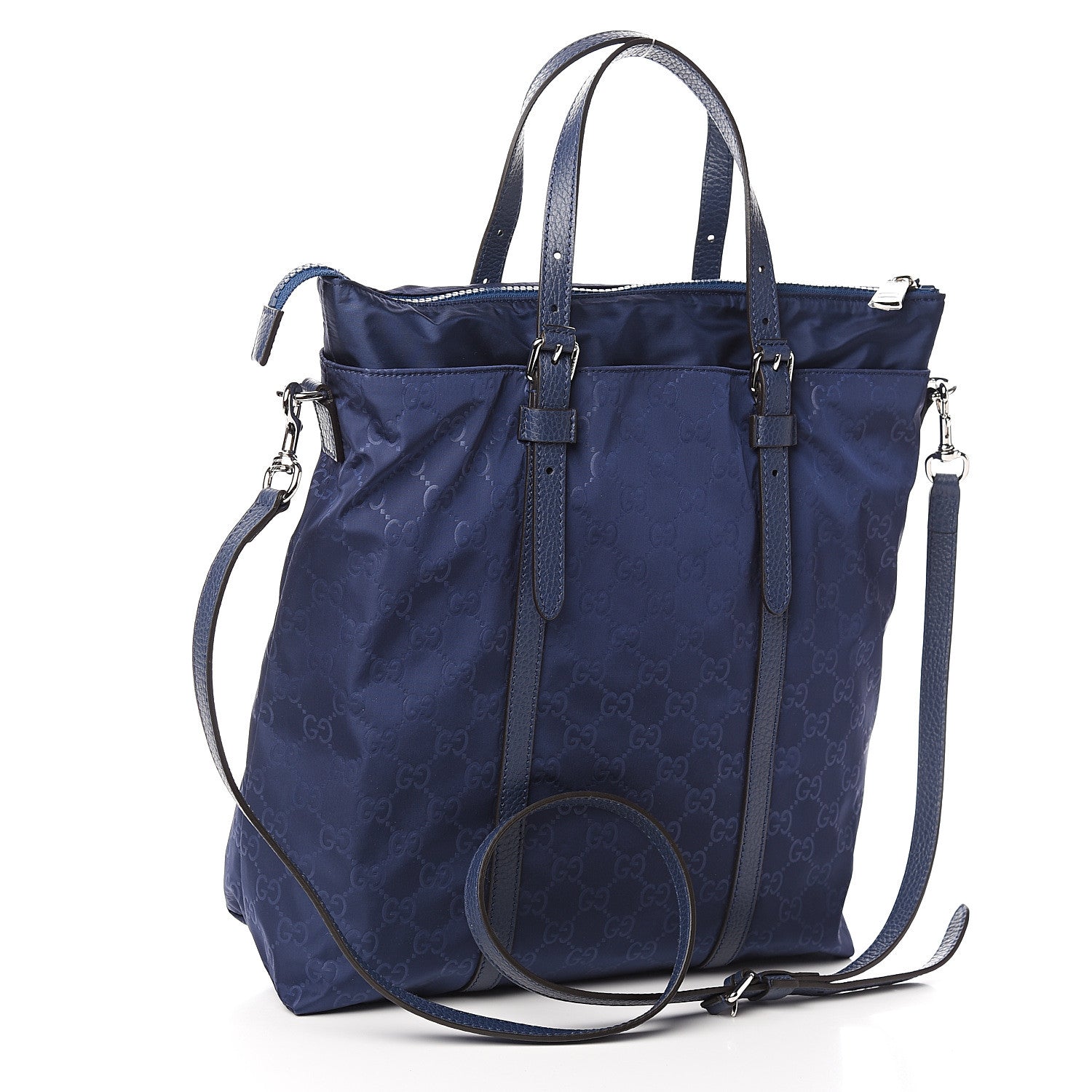 Gucci Nylon Monogram Medium Vertical Tote Tide 2 of 9