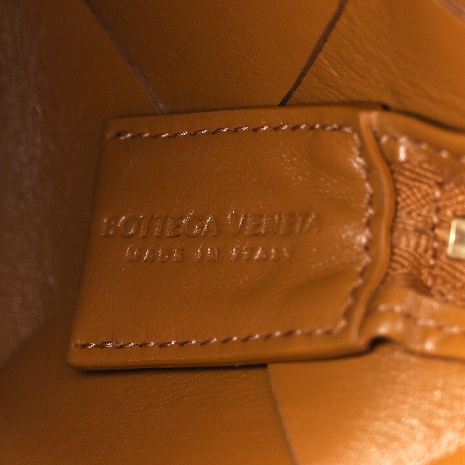 Bottega Veneta Lambskin Maxi Intrecciato Mini Cassette Camera Bag Acorn 6 of 9