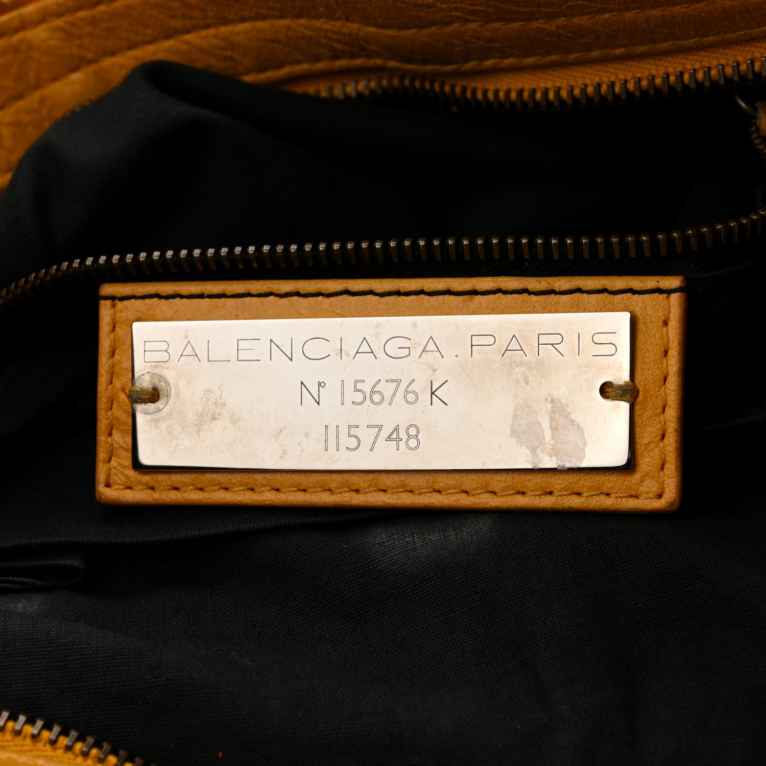 Balenciaga Agneau Classic Hardware City Mangue 6 of 10