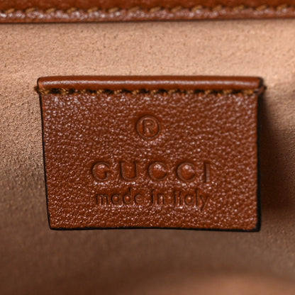 Gucci Wonka Grain Calfskin Mini Diana Tote Bag Cuir Yellow Fluo 6 of 9
