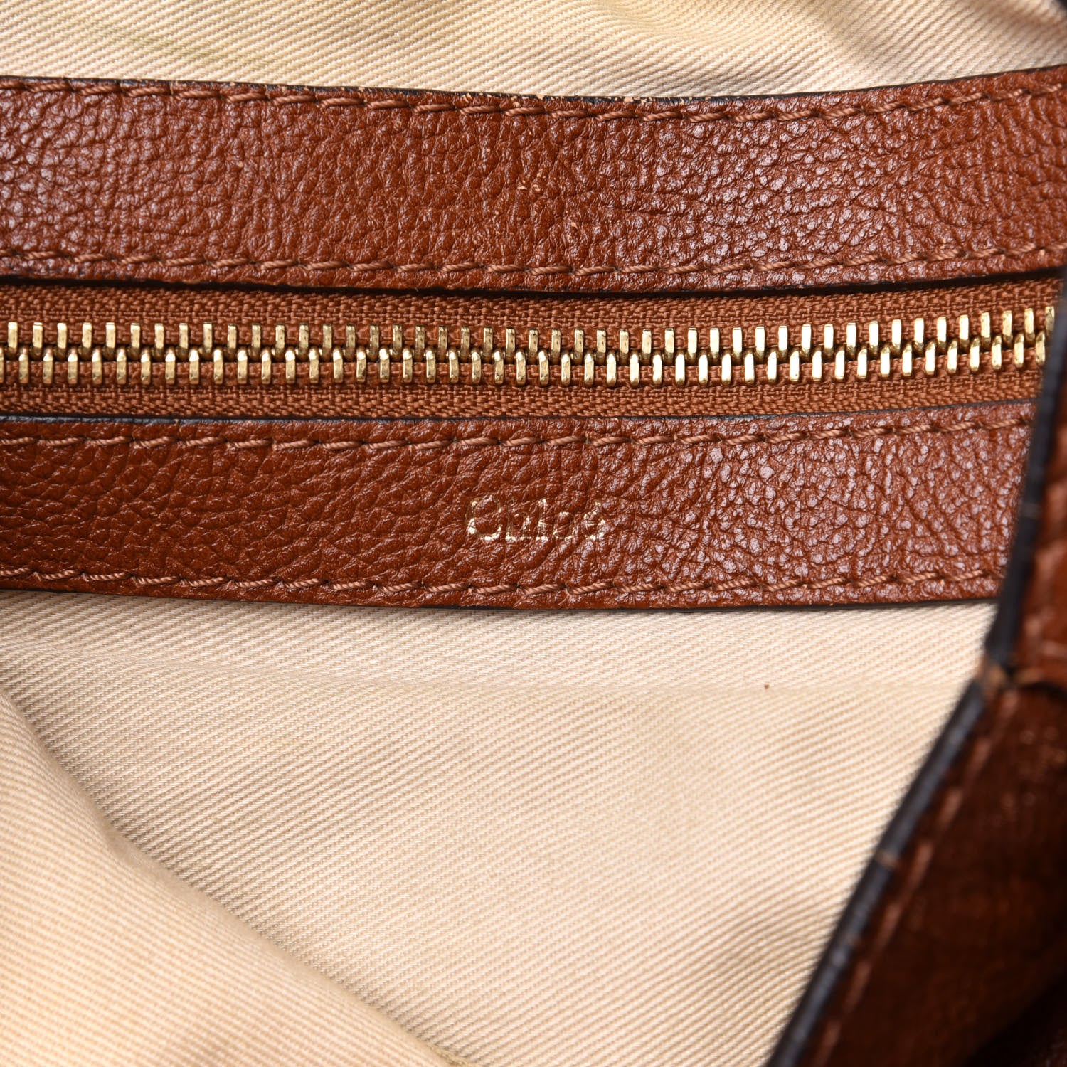 Chloe Calfskin Georgia Hobo Tan 6 of 11